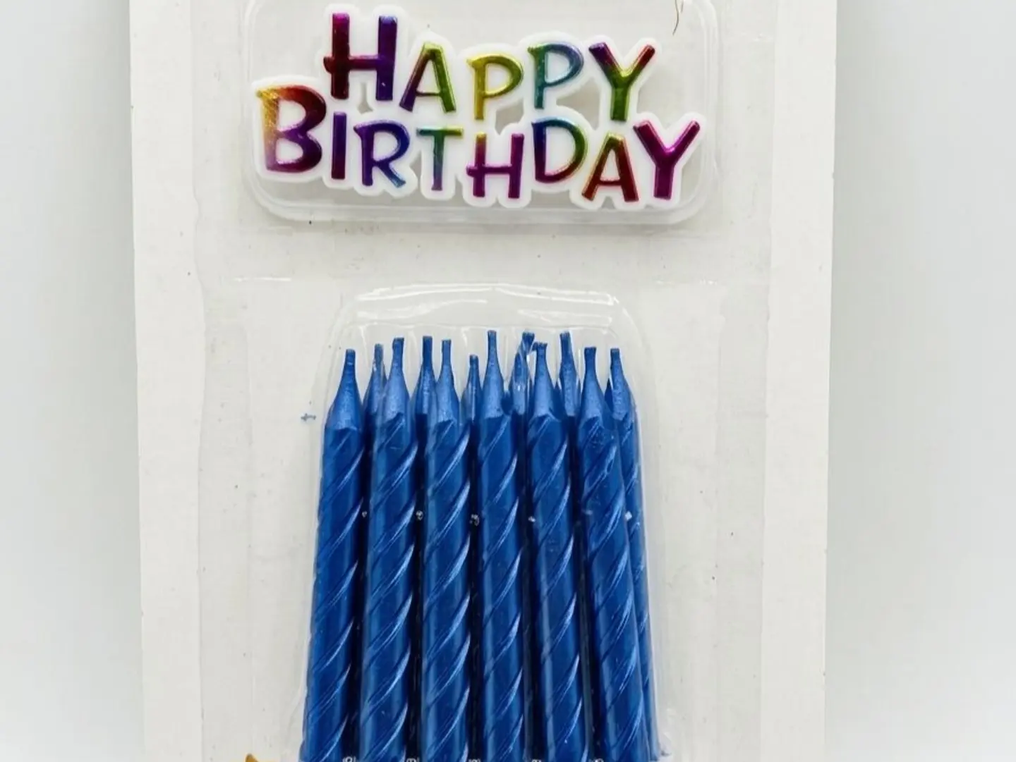 Dark Blue Candle