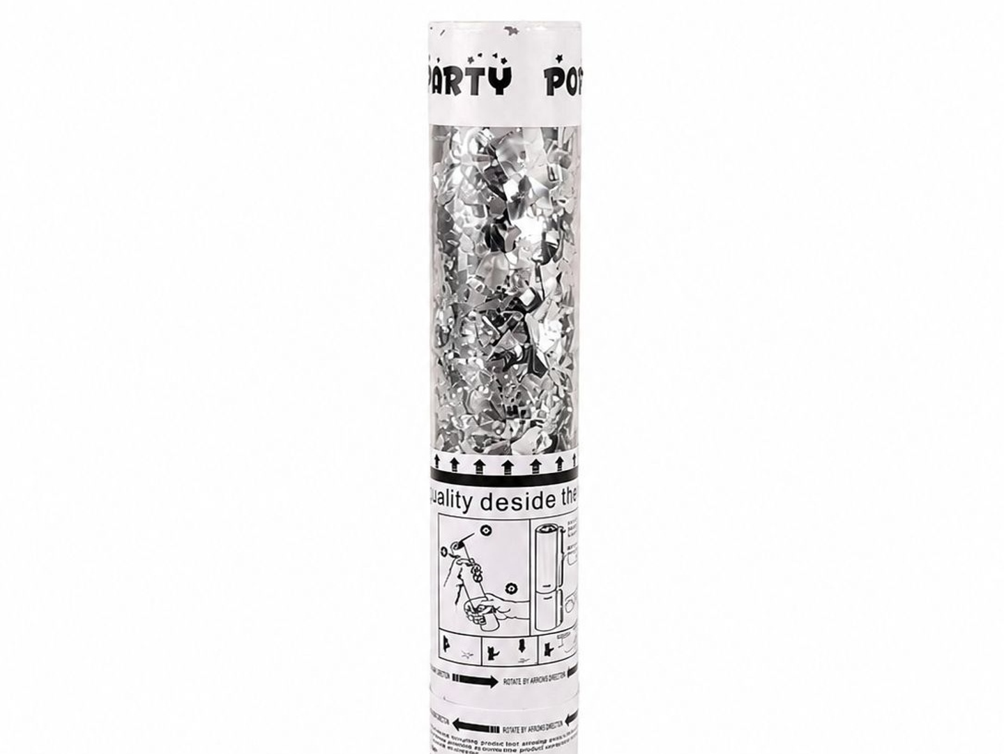 Silver Paper Cannon