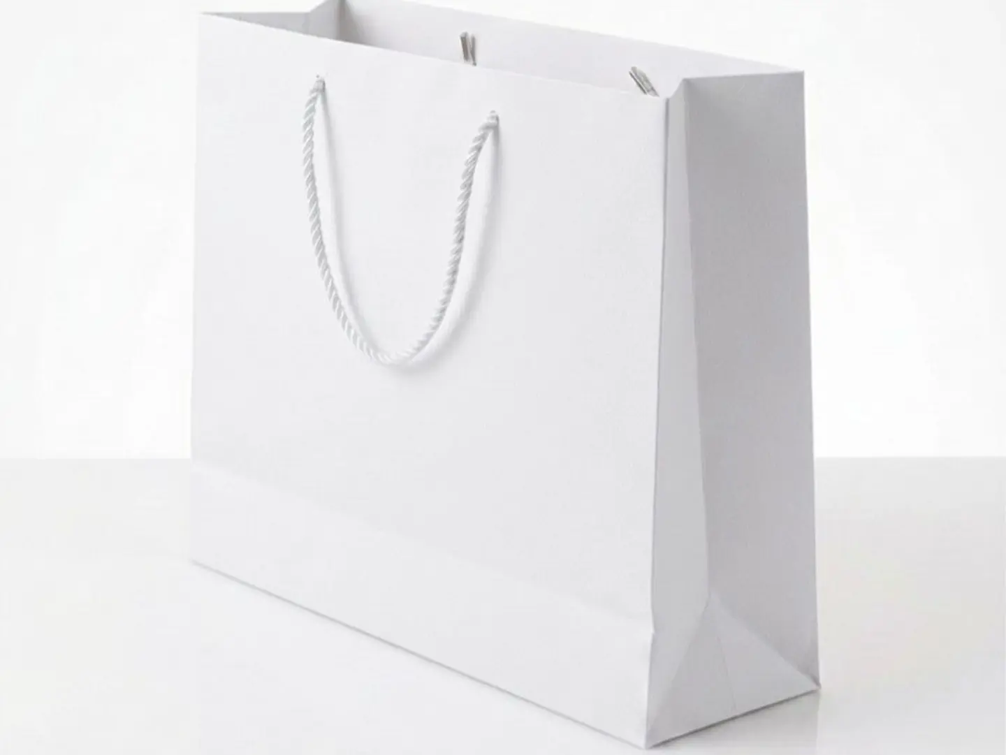 Plain White Gift Bag