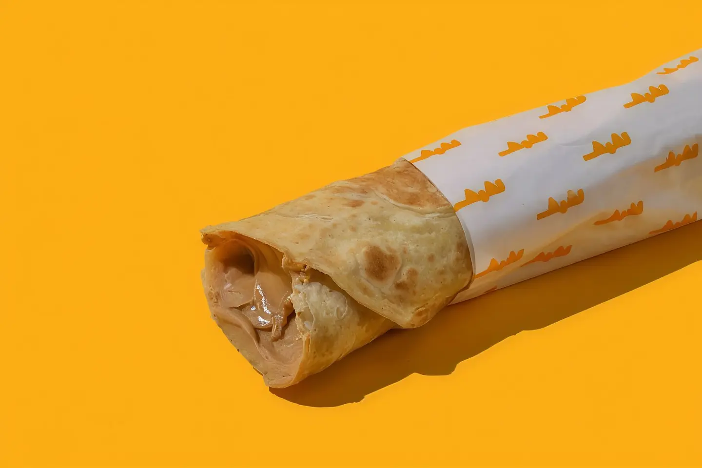 Chapati With Peanut Butter