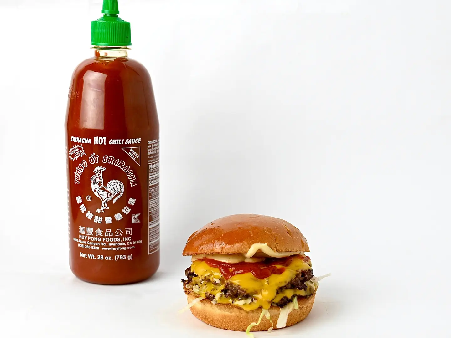 Double Beef Sriracha Sandwich