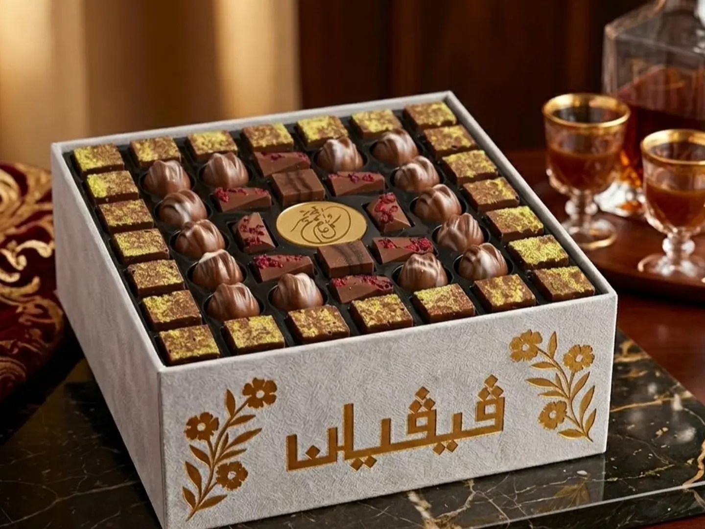 صينية العيد المربعة رقم 3
