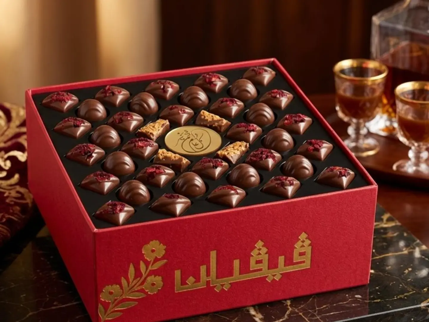 صينية العيد المربعة
