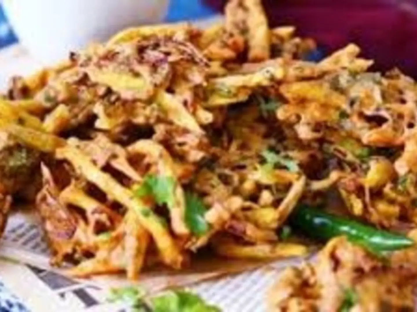 Vegetable Pakoras, Crispy Pakistani Vegetable Fritters Feasting Food
