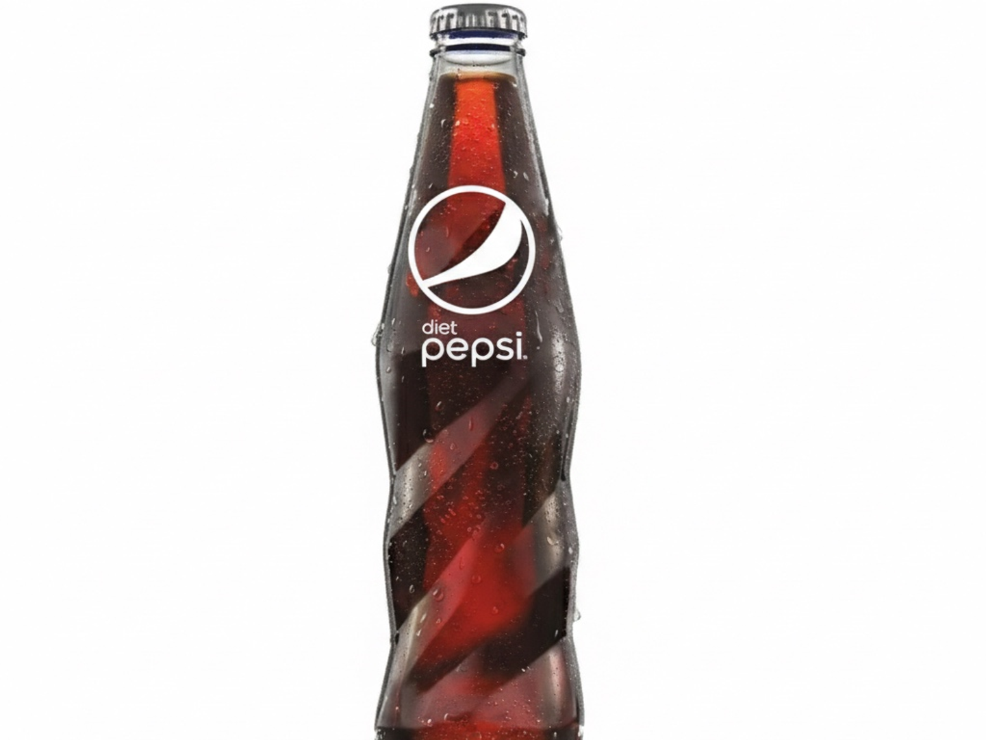 Diet Pepsi Glass Bottle