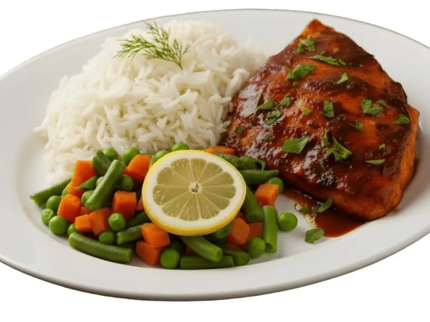 Barbecue Salmon