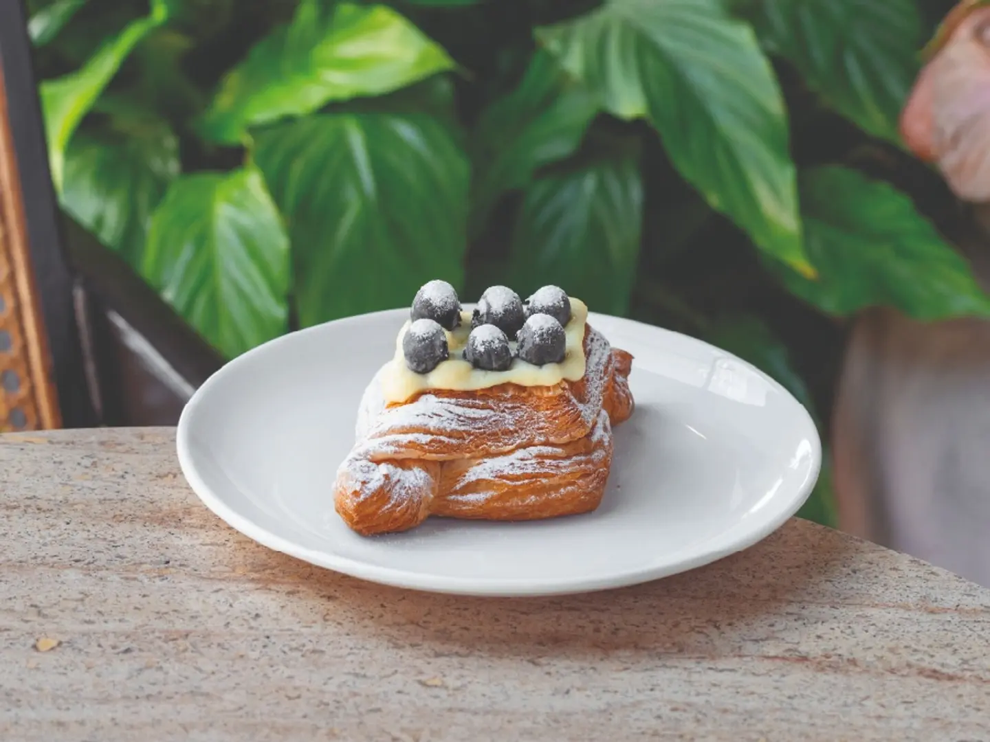 Blueberry Custard Danish
