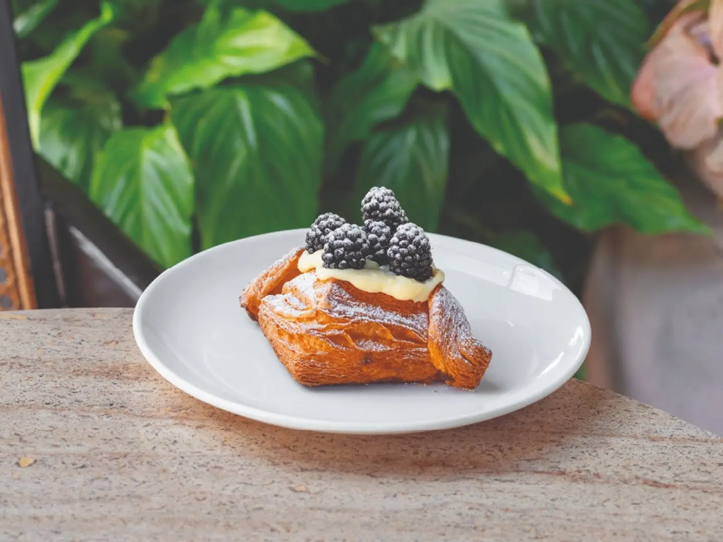 Blackberry Custard Danish