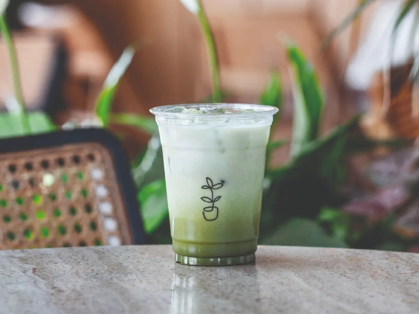 Iced Matcha Latte 16oz