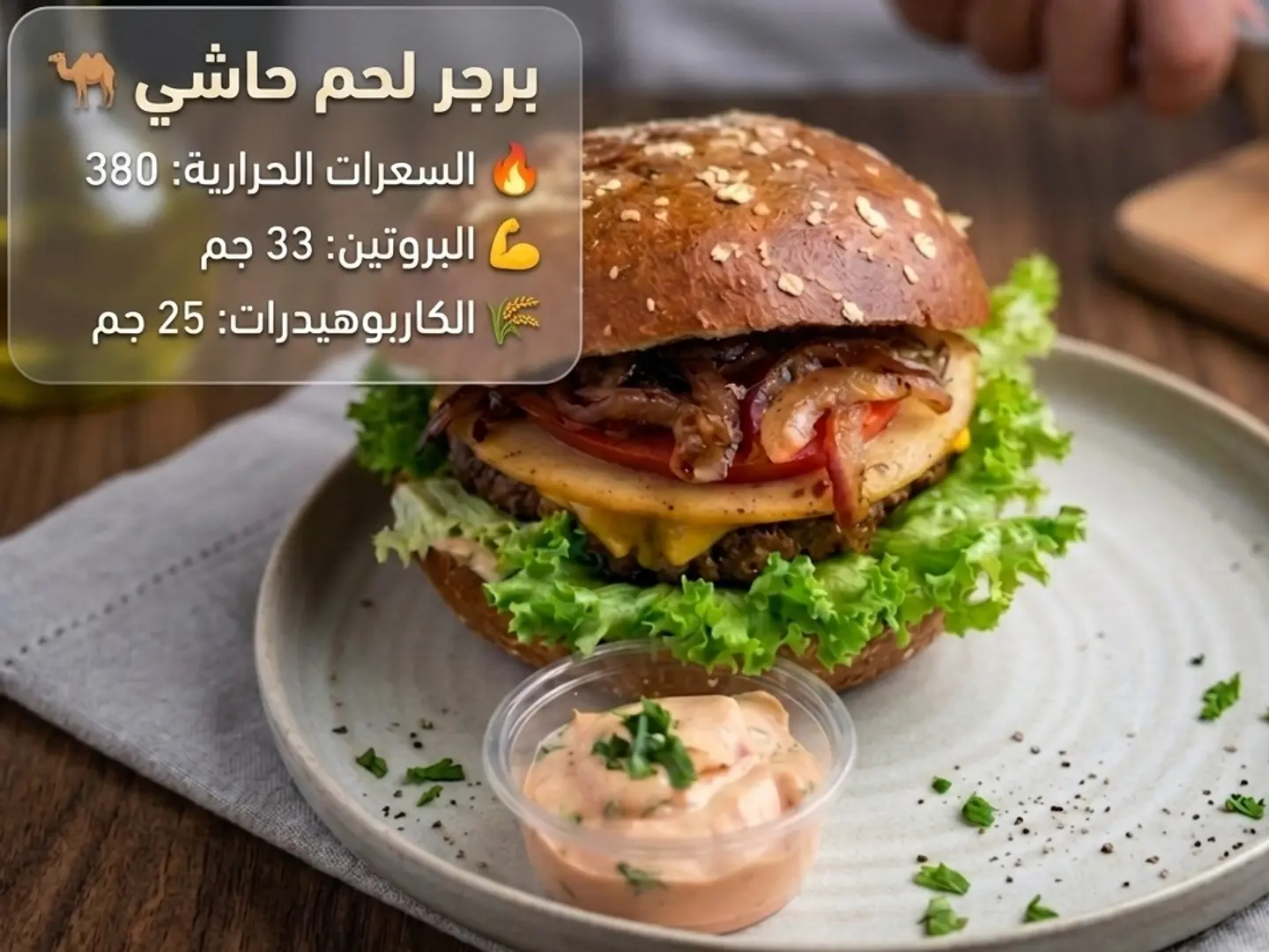 Camel Meat Burger