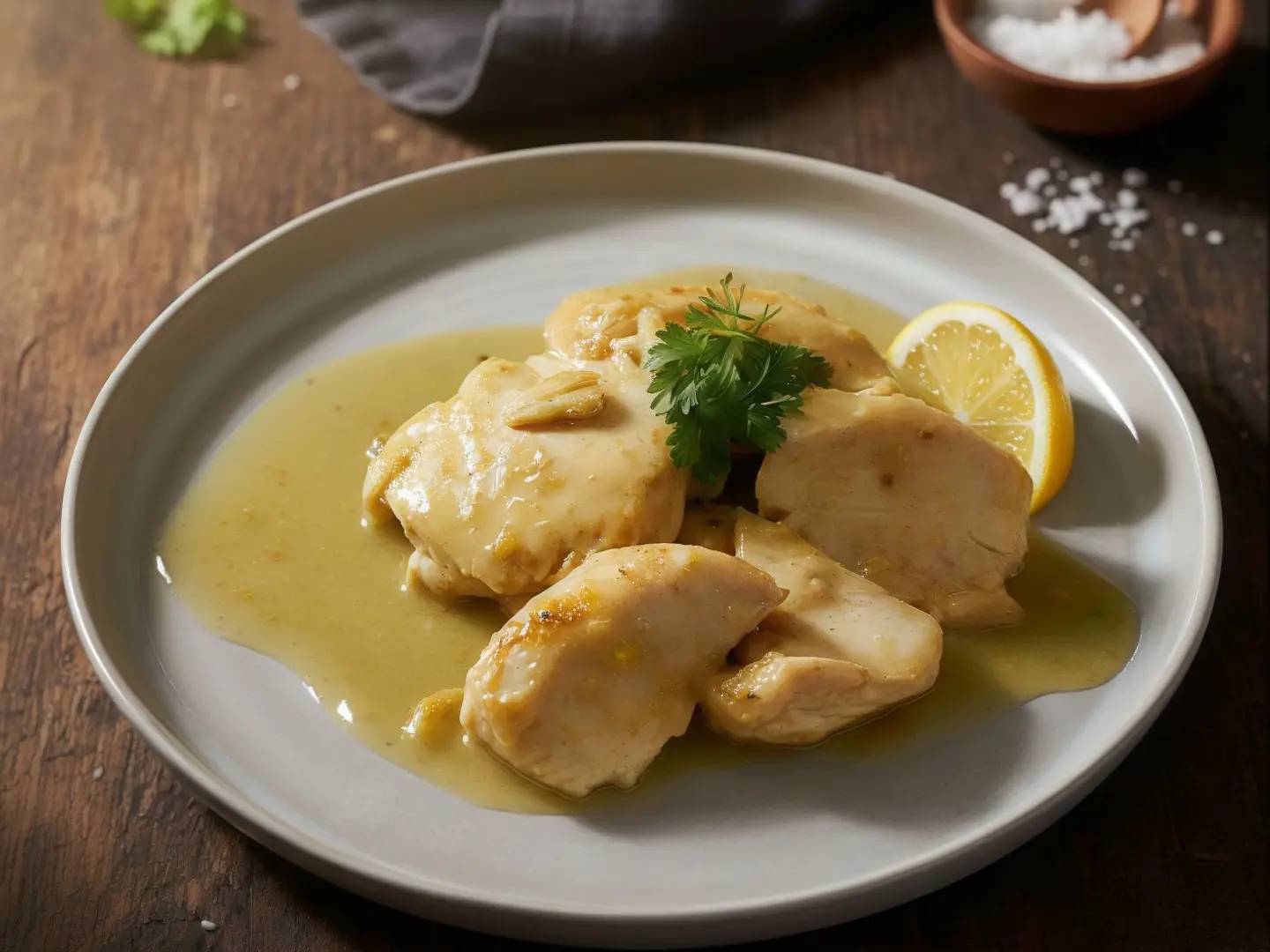Chicken In Lemon Sauce