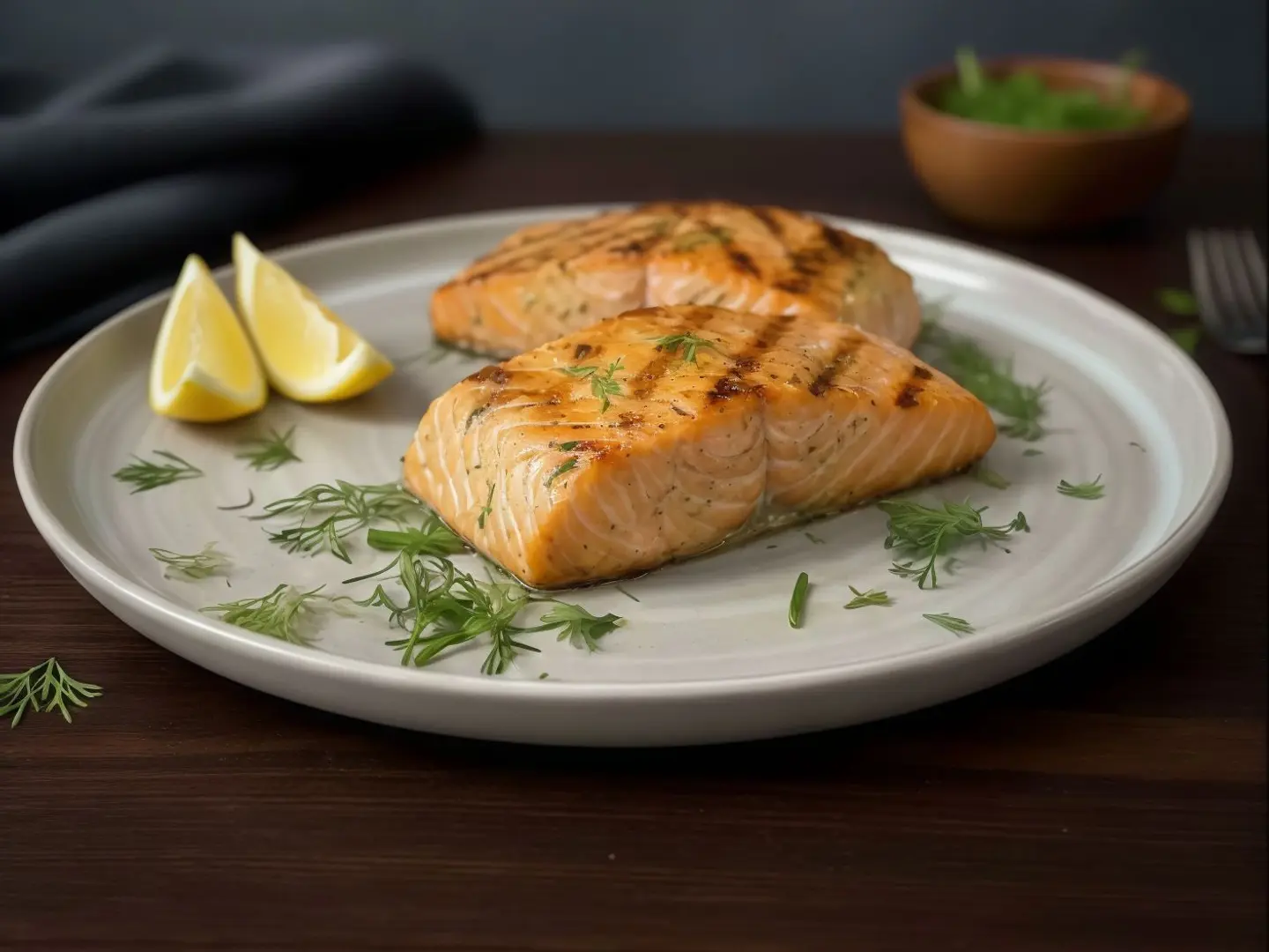 Grilled Salmon