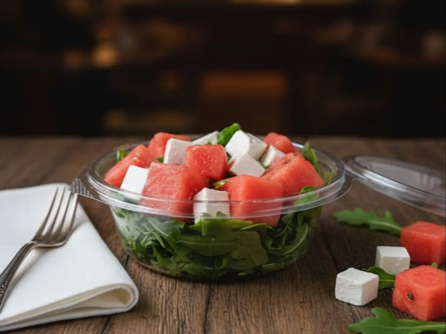 Feta And Watermelon Salad