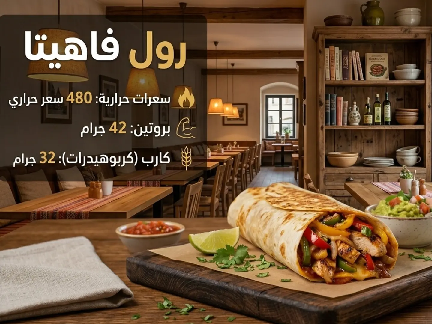 Fajita Roll Sandwich