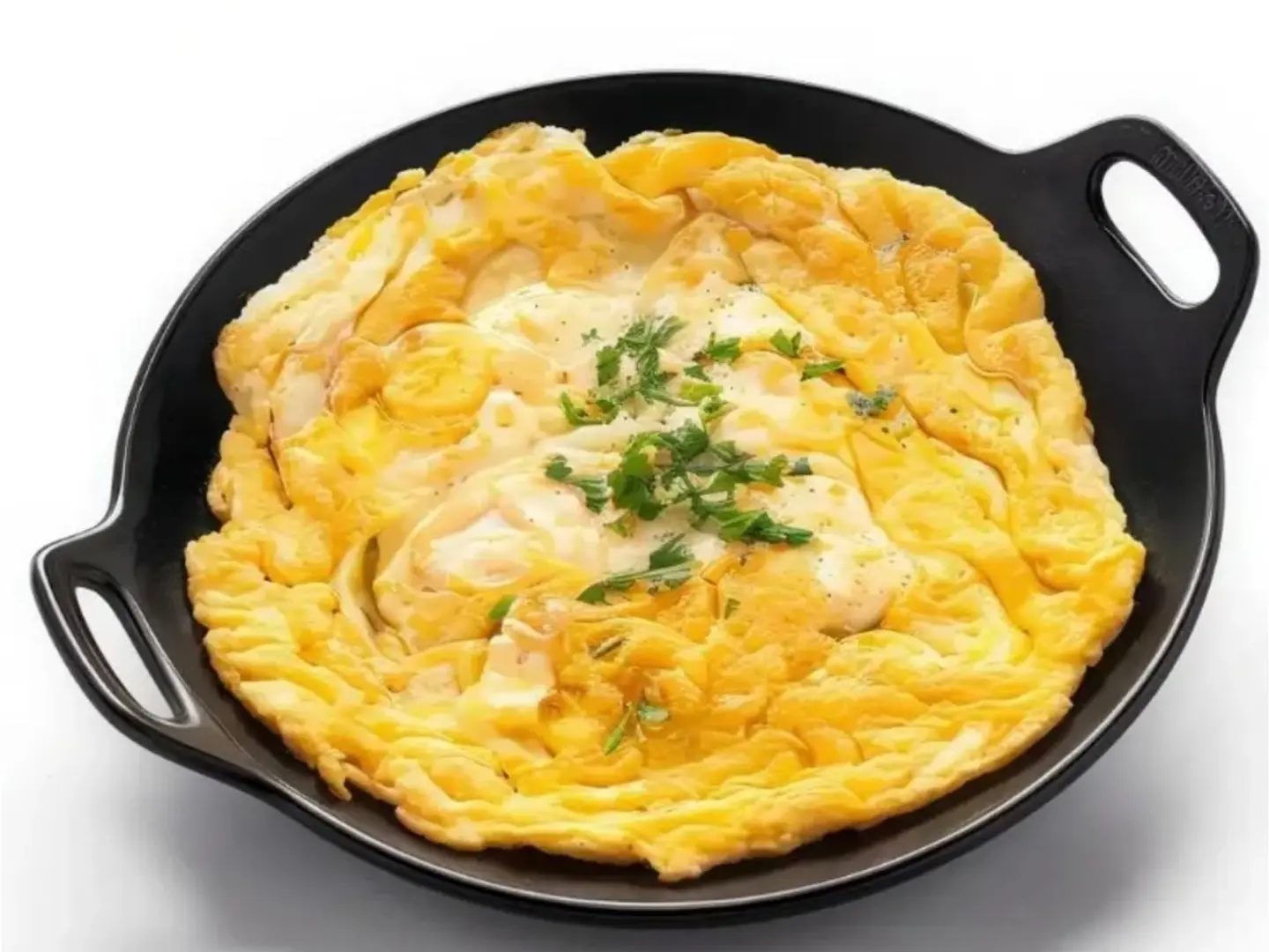 صحن بيض مقلي سادة