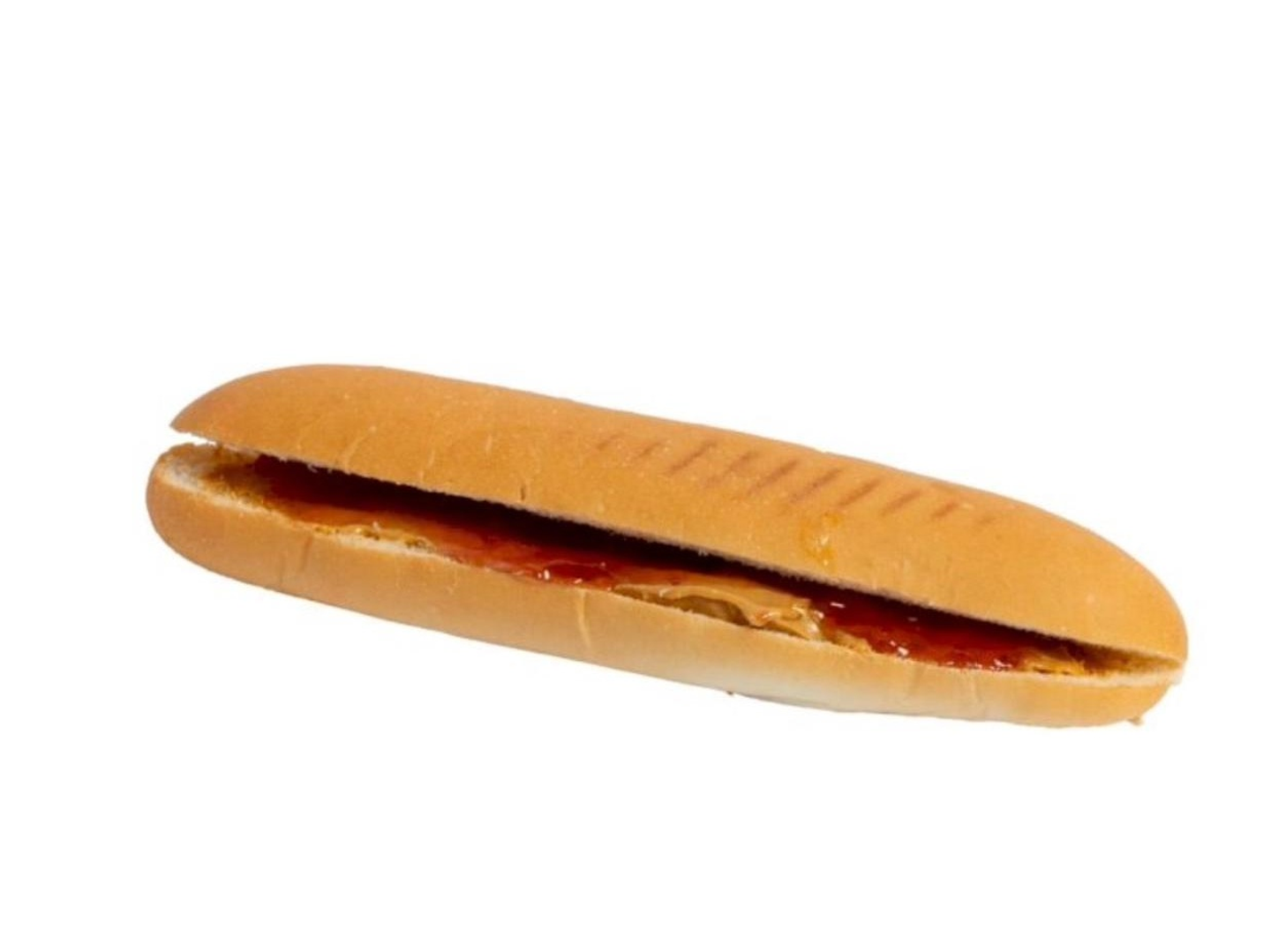 سندويتش زبدة المربى سادة