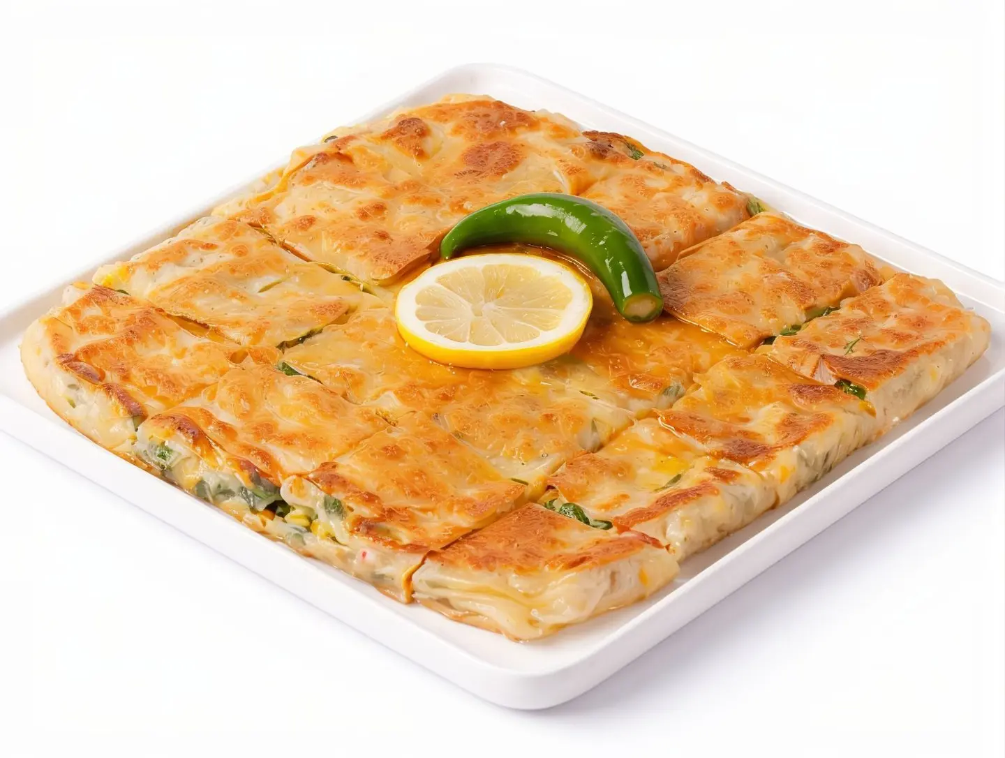 مطبق خضار مع جبن