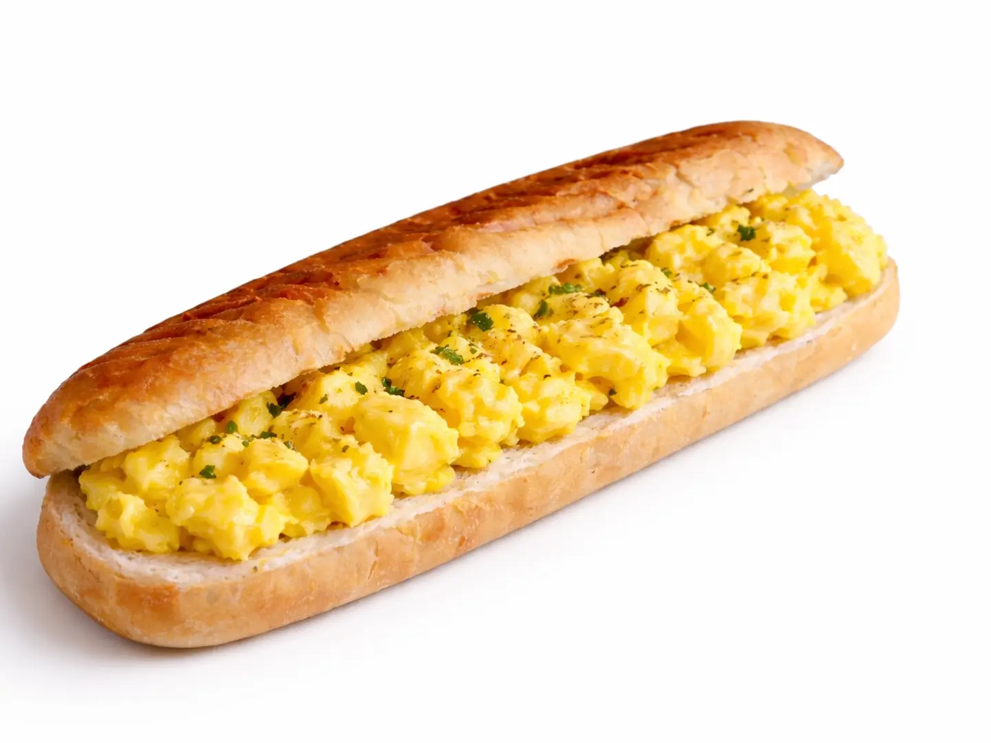 سندويتش بيض مقلي سادة