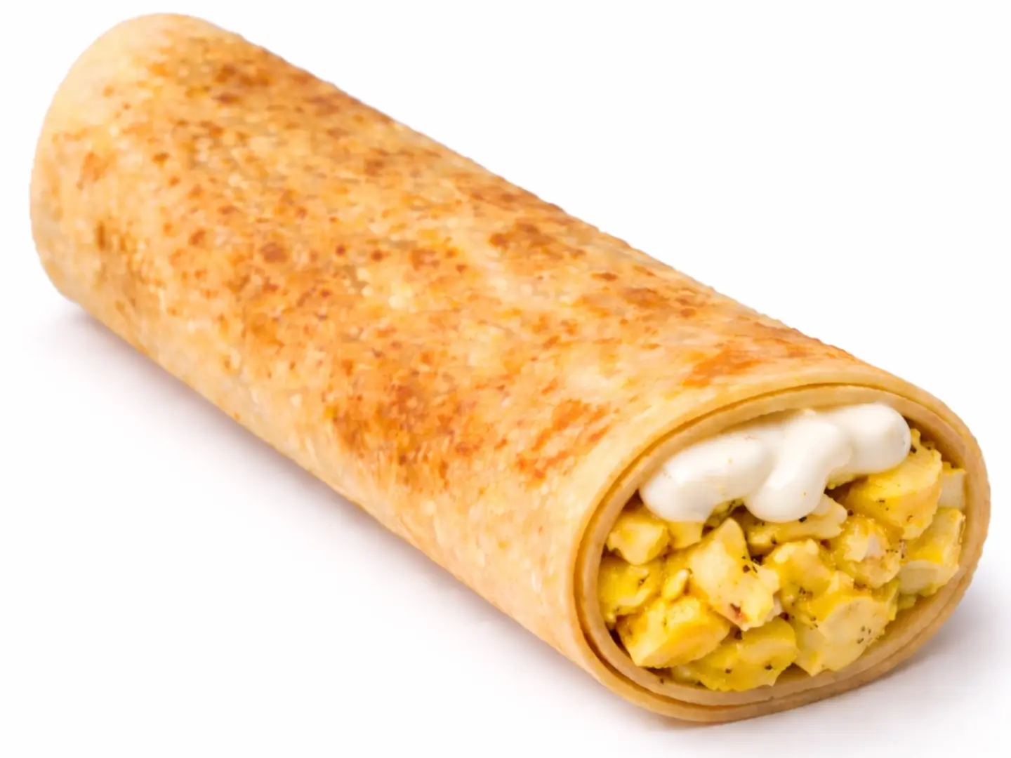 Chapati With Fried Egg And Labneh