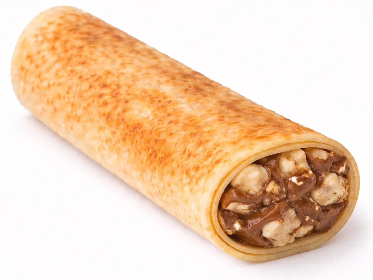 Chapati With Nutella And Halva