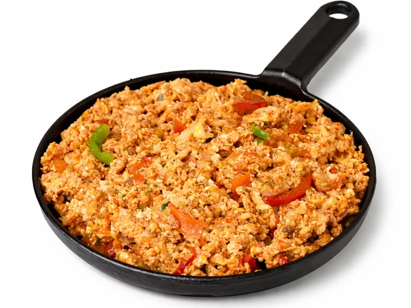 صحن شكشوكة سادة