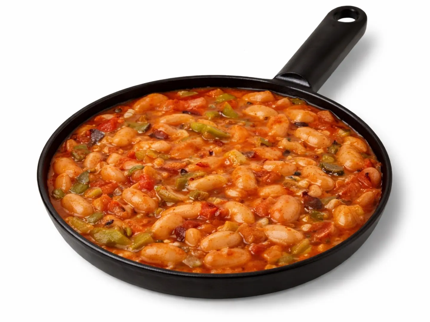 صحن فاصوليا سادة