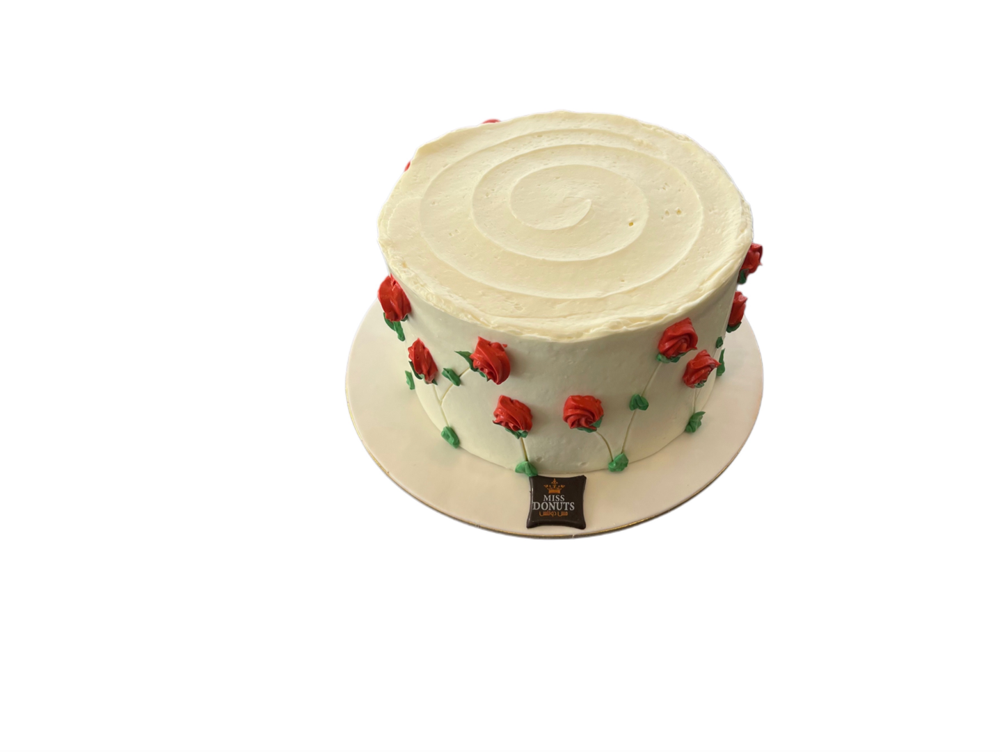 قالب كيك كبير ورده أحمر