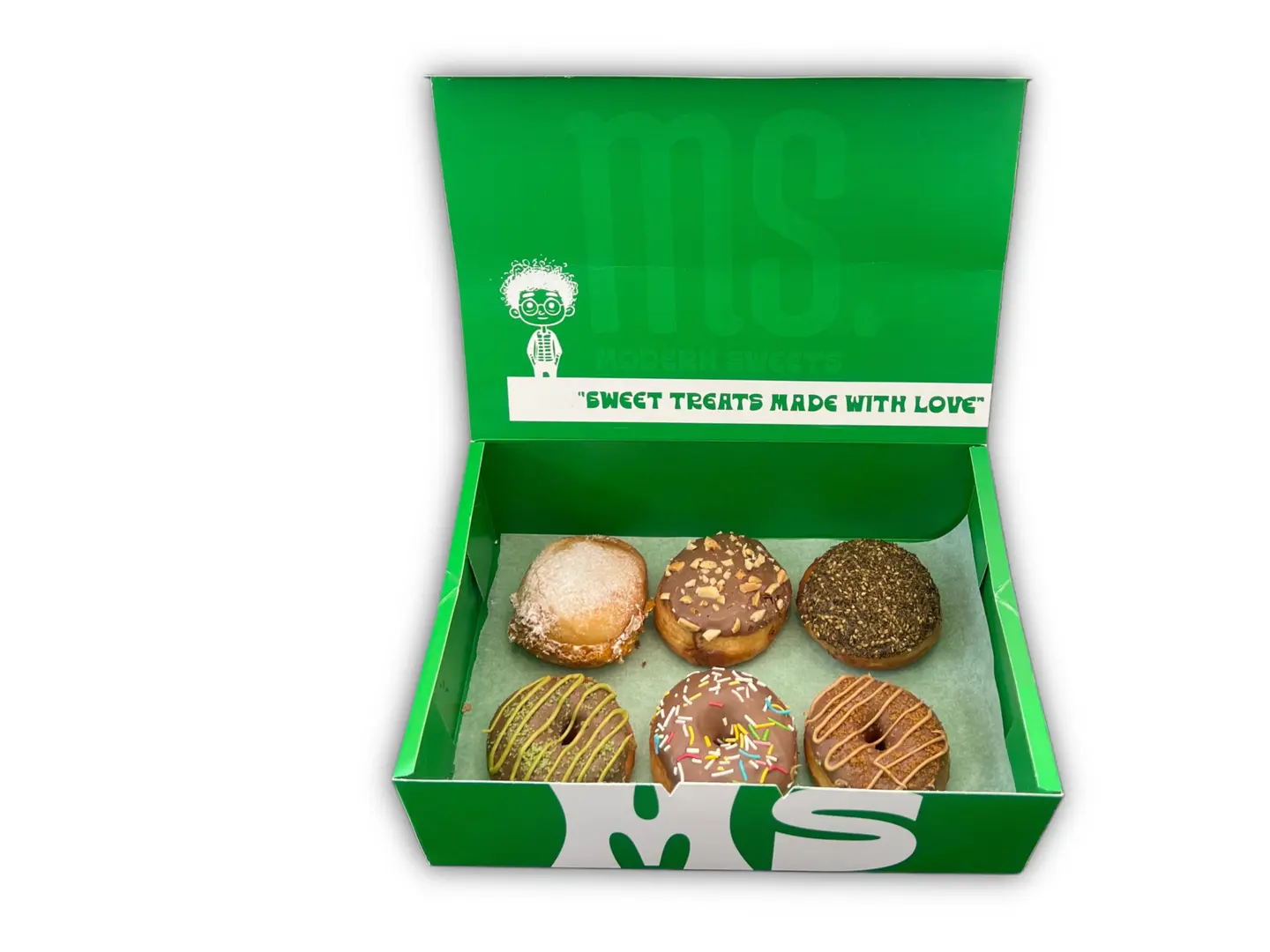 بوكس 6 حبه دونات مشكل