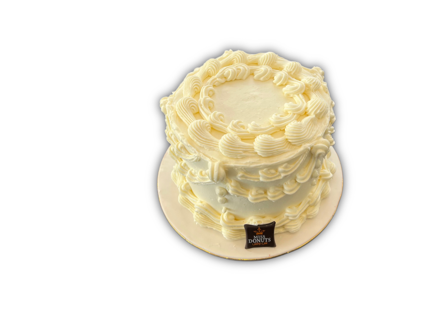 قالب وسط أبيض ساده