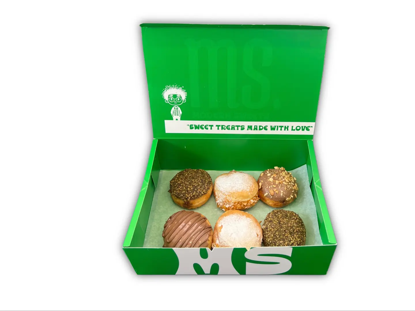 بوكس 6 حبه دونات محشي