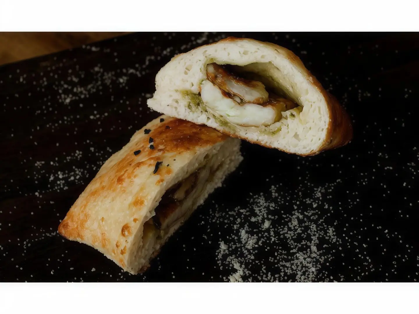 فطيرة حلوم بالبيستو