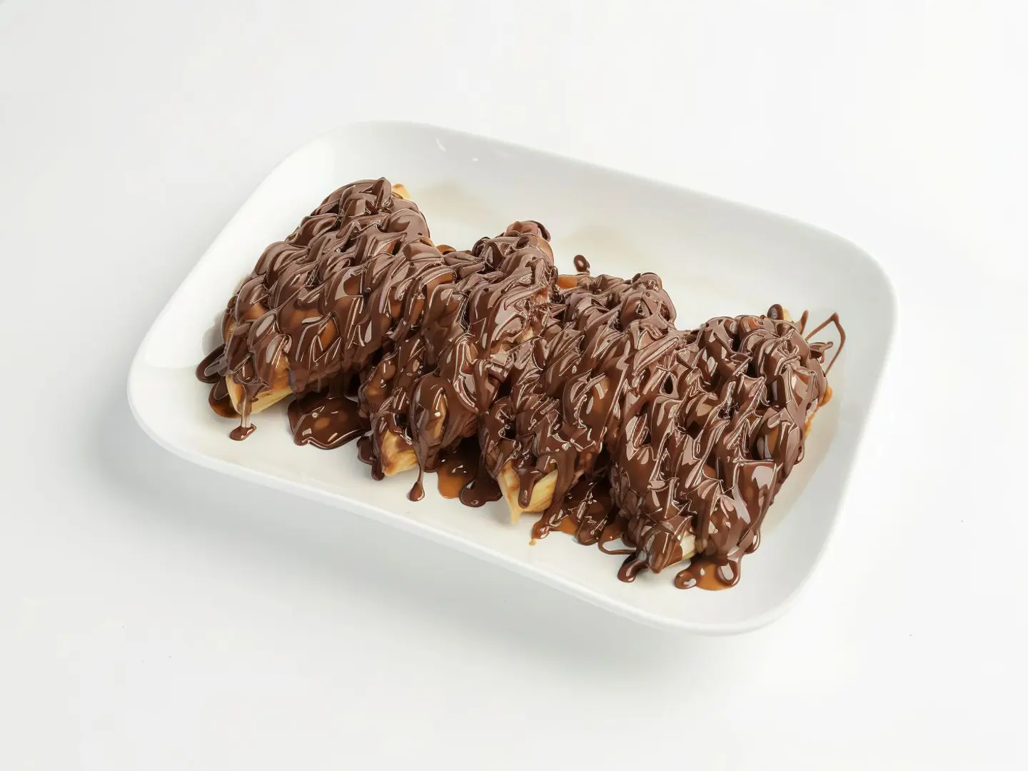 Nutella Round Waffle