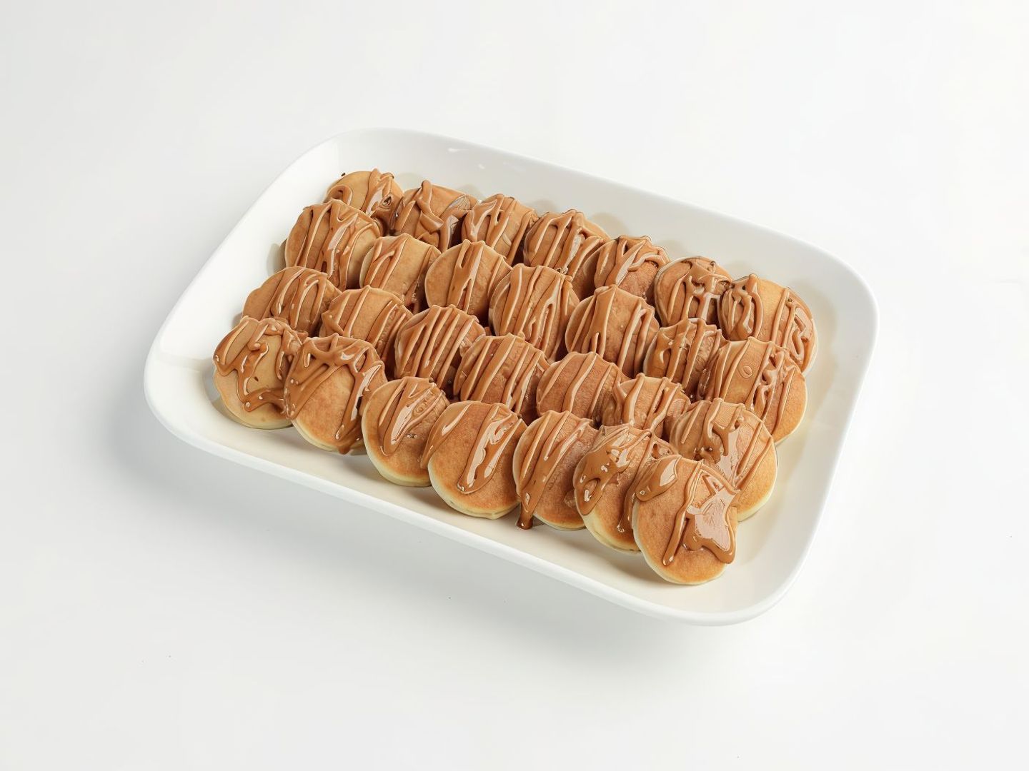 Mini Pancakes Stuffed With Lotus, 28 Pieces