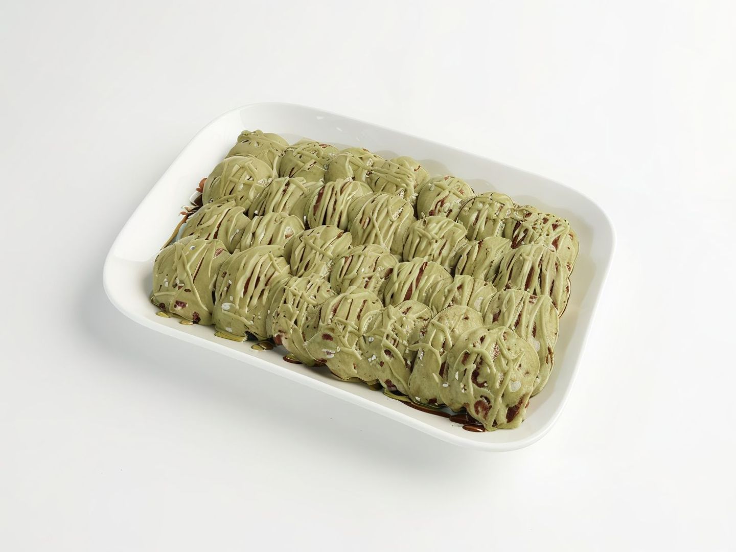 Mini Pancakes Stuffed With Pistachio, 28 Pieces