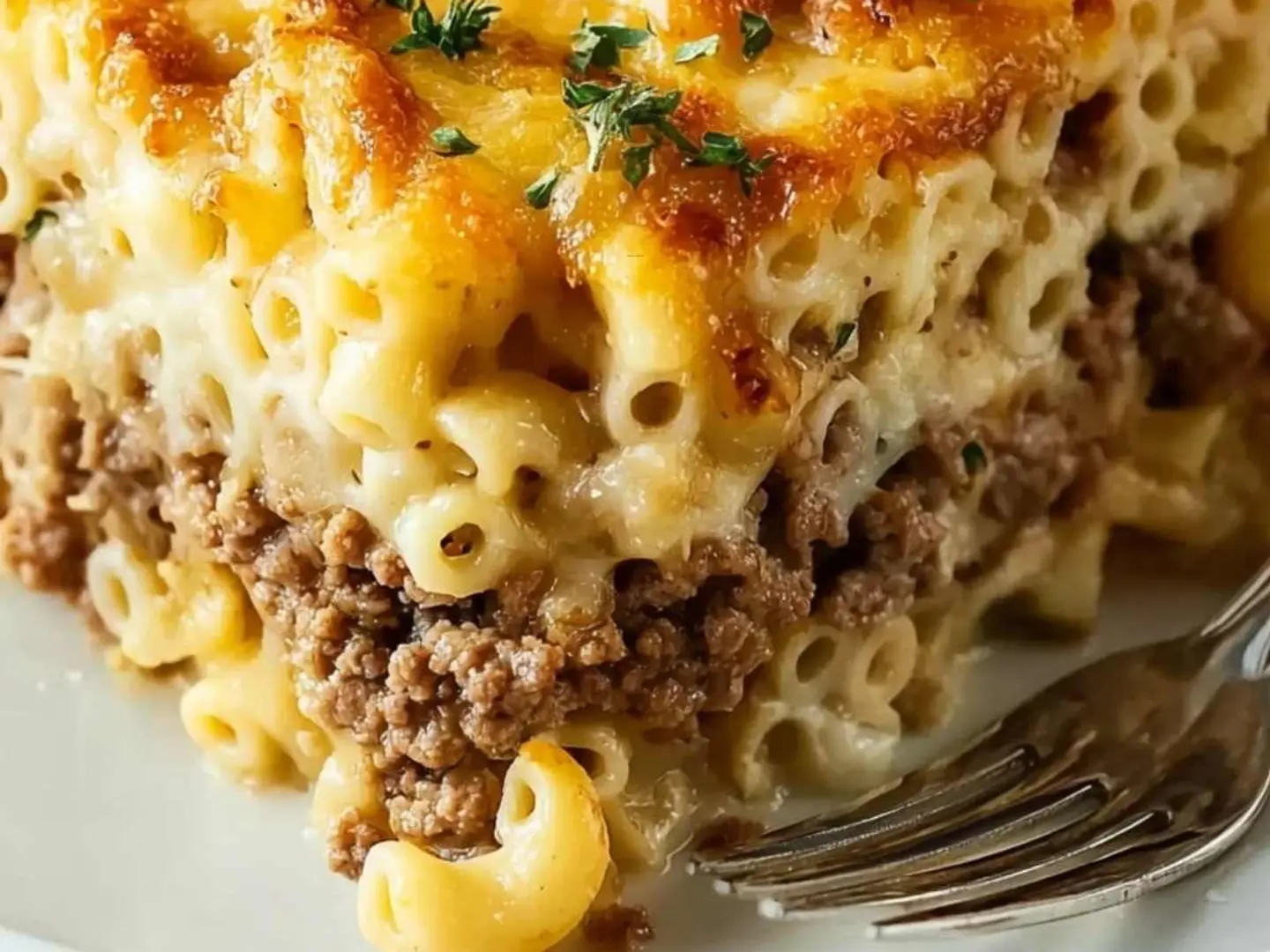 Macaroni With Bechamel Sauce And Minced Meat