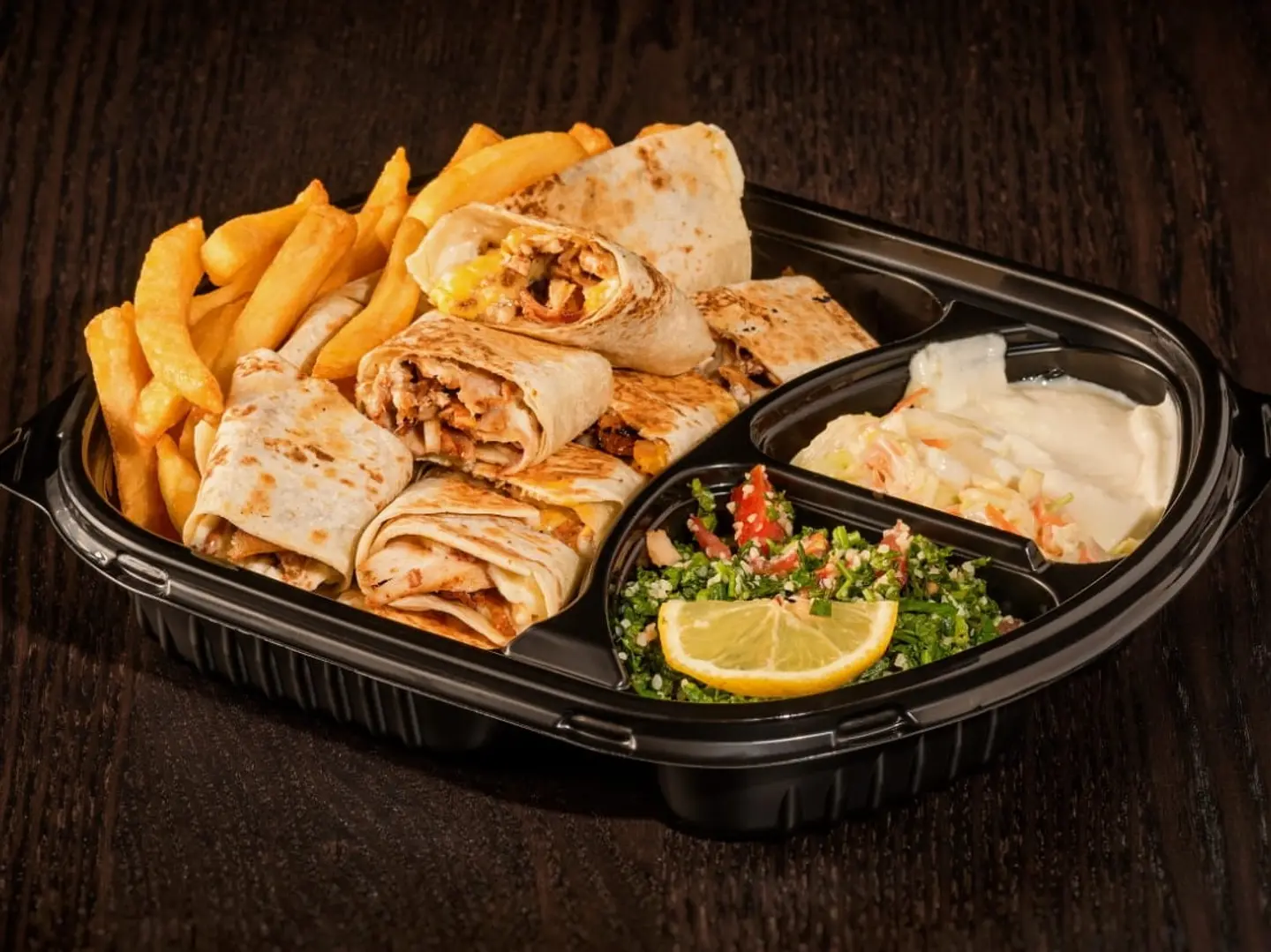 صحن عربي دجاج كبير بالجبنة