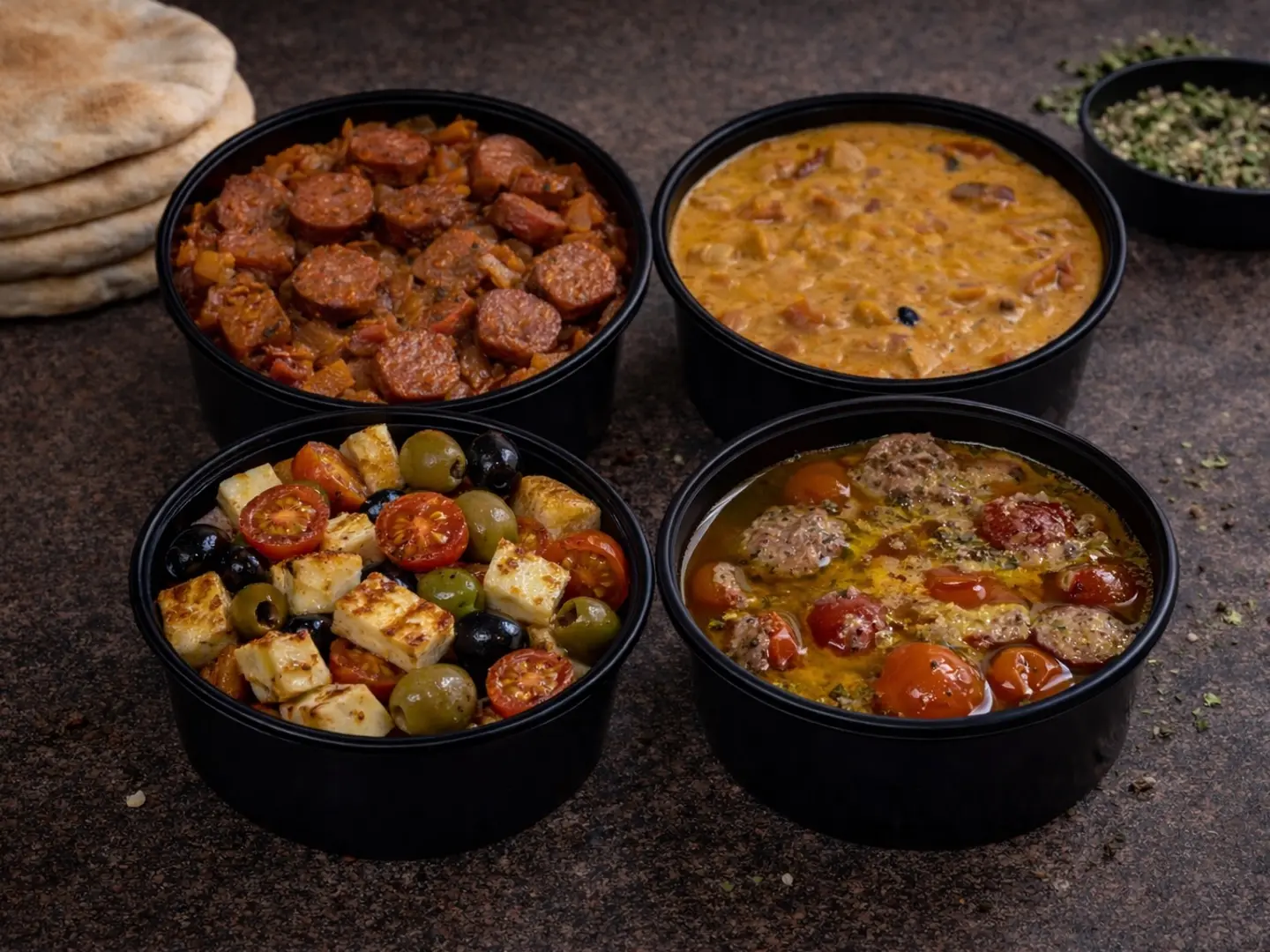 Your Choice Of Iftar Box With 4 Dishes