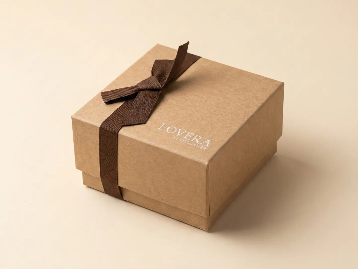 بوكس بني مربع 21 قطعة