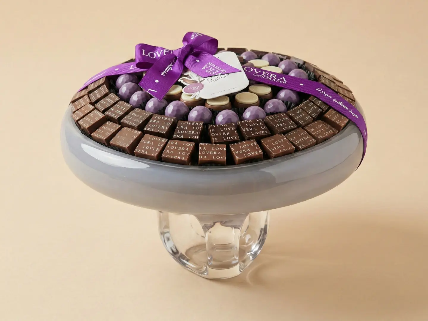 صحن مُورانو تشوكلت مكشوف