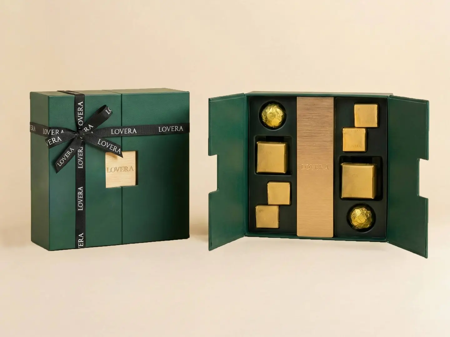 بوكس جلد اخضر