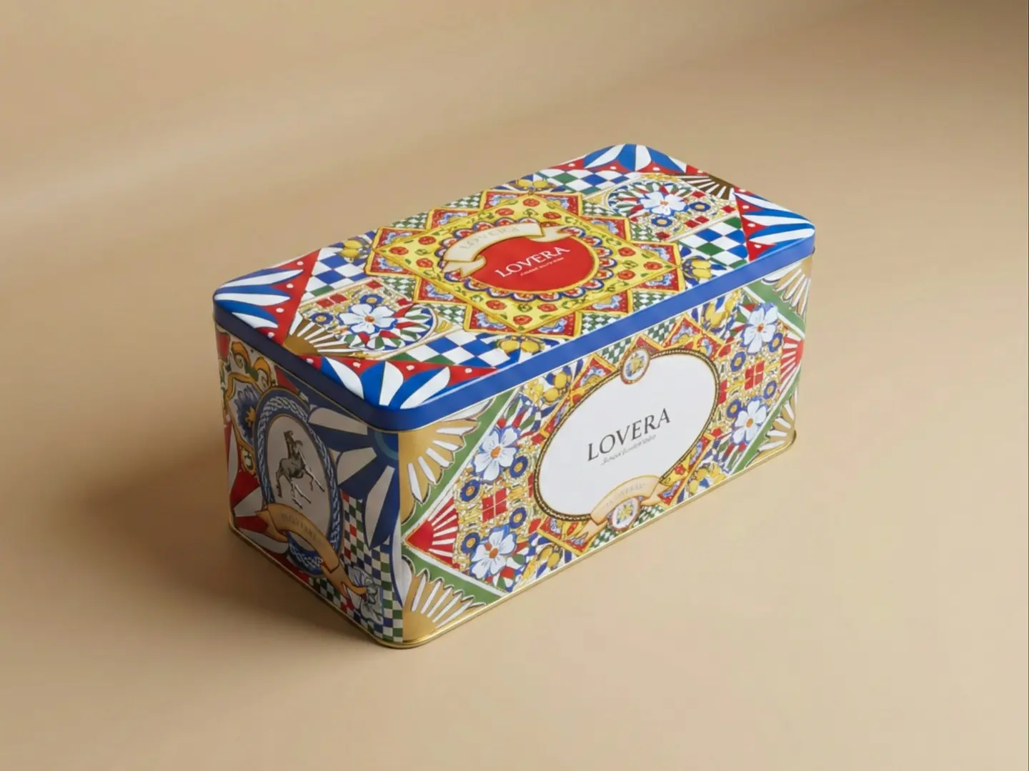 بوكس معدني مغلف ١٠٠٠جرام