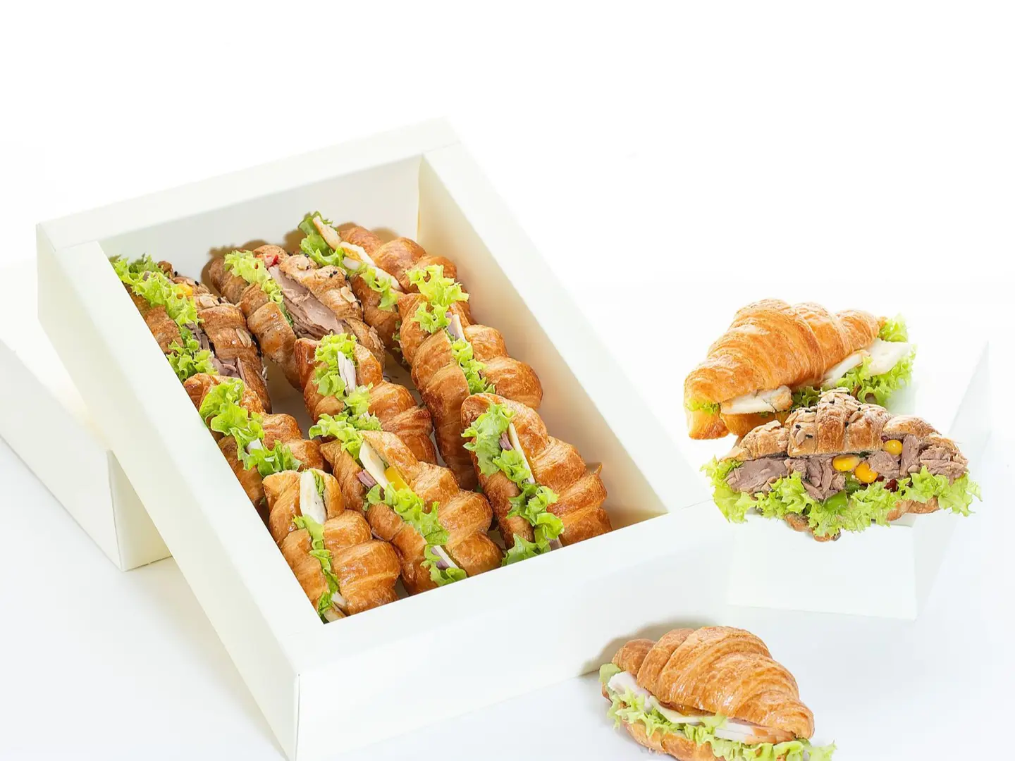 بوكس ميني كرواسان حشوات متنوعة