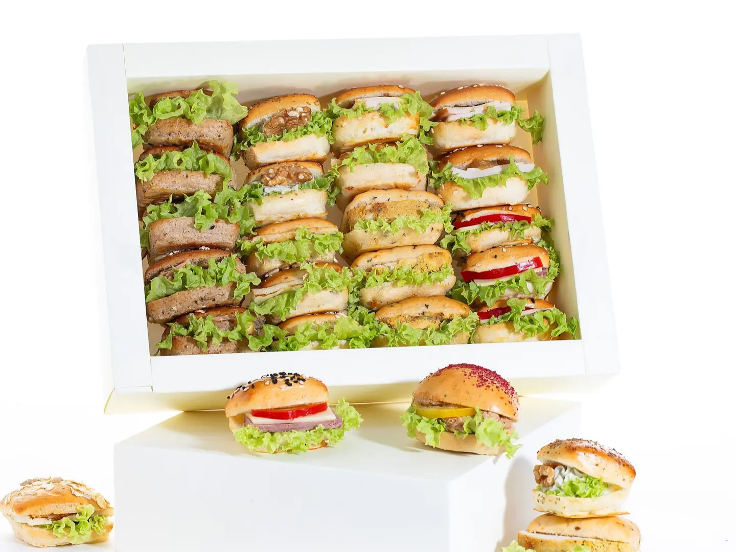 ميني ساندوتش جبنة وزعتر