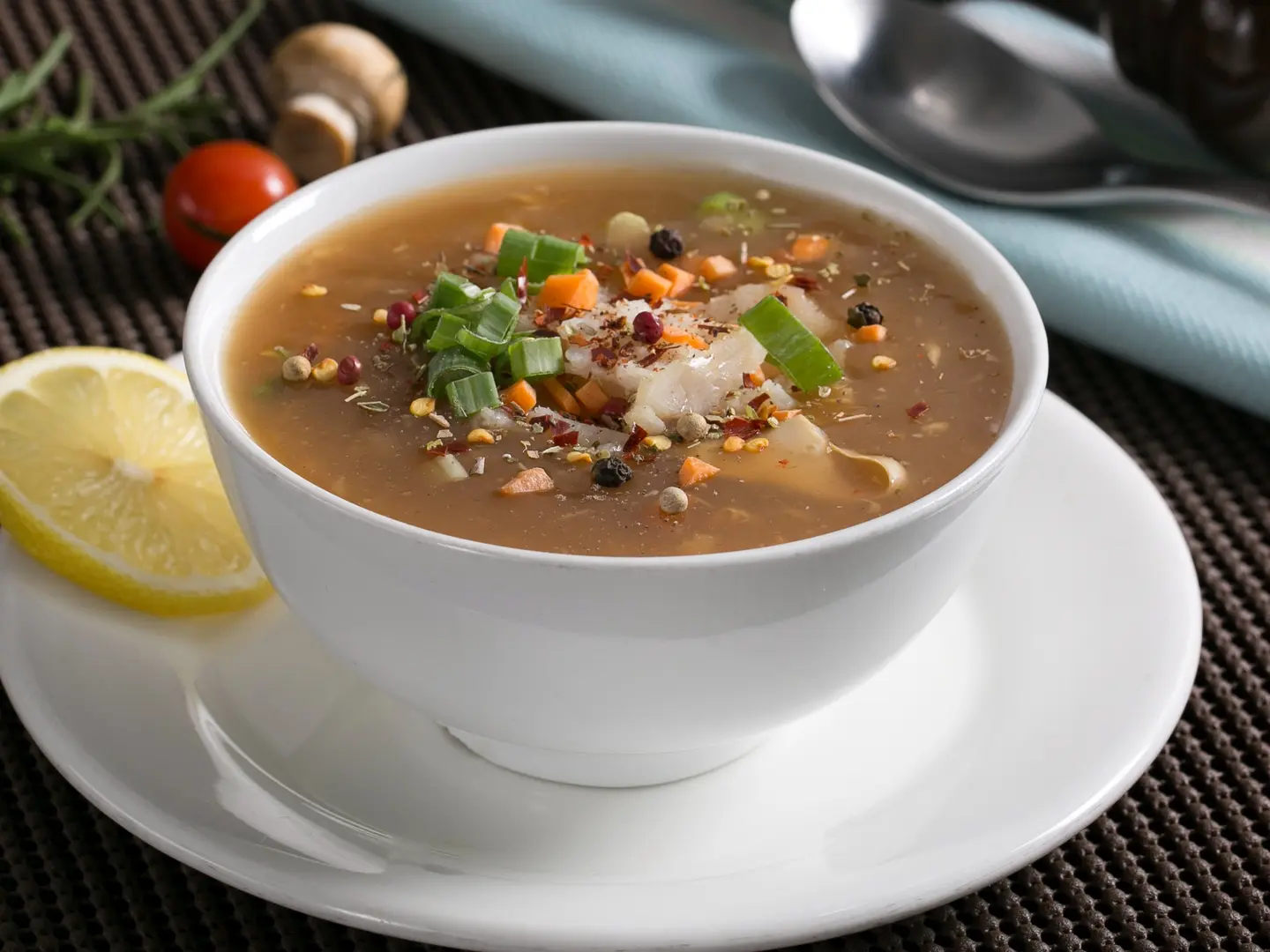 شوربة كاري هاوس الخاصة