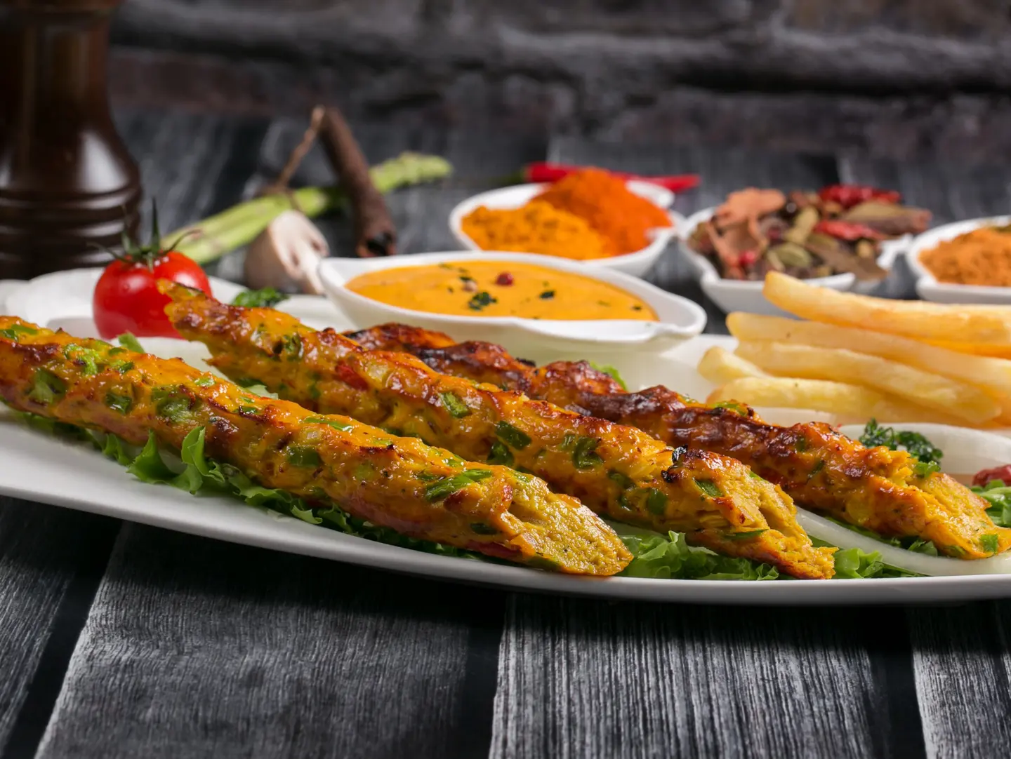 كباب دجاج سيخ