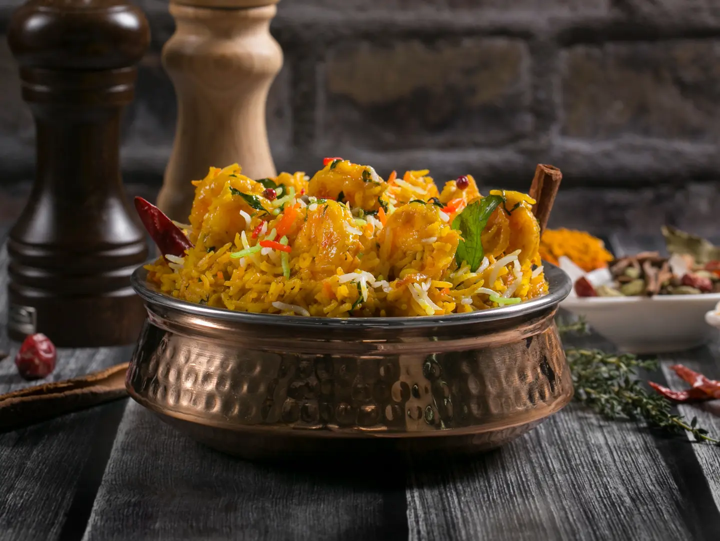 برياني روبيان