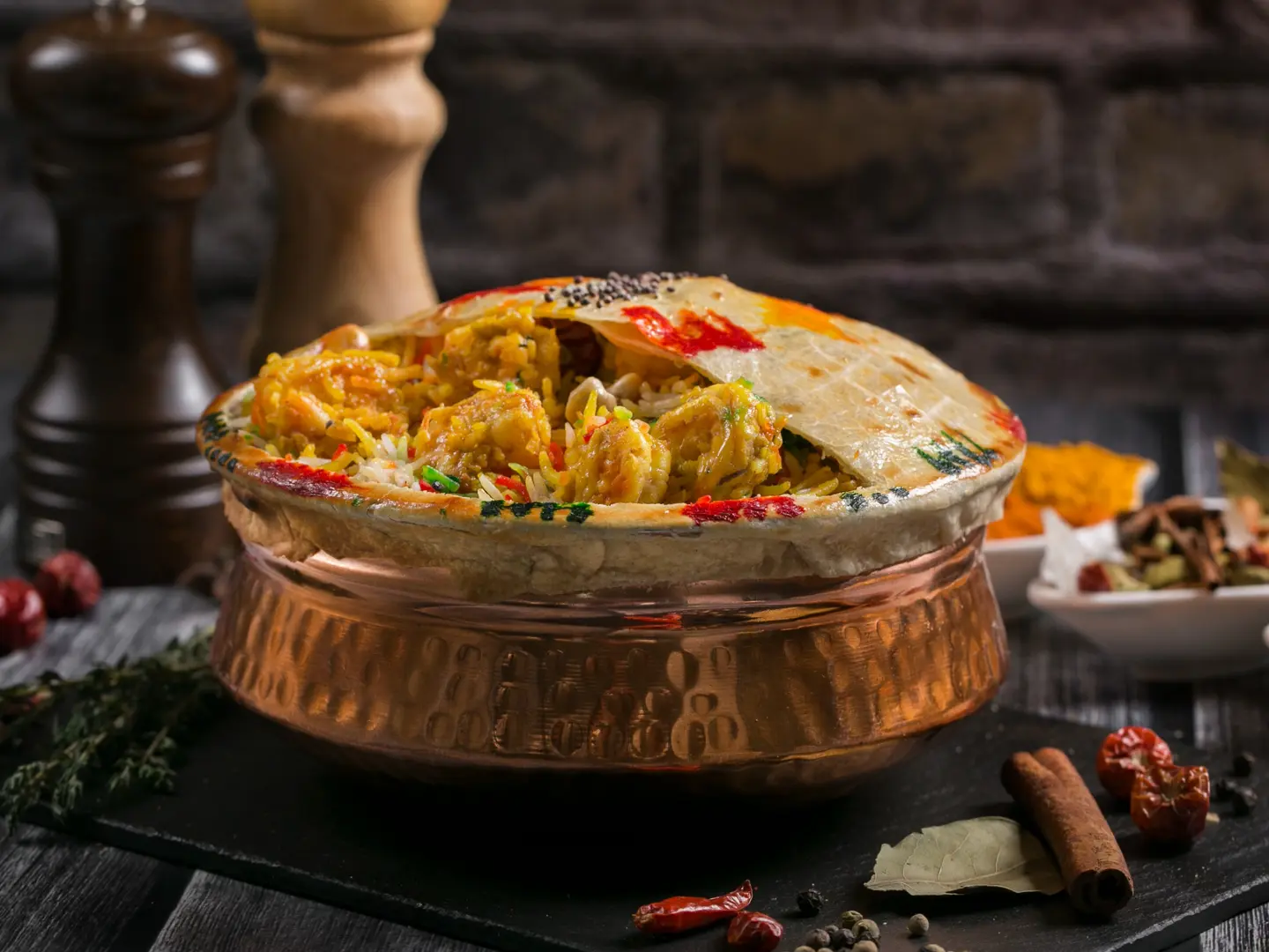 برياني روبيان دُم