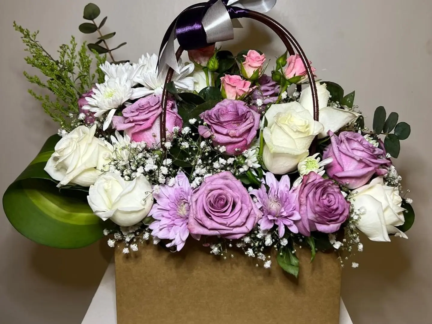 حقيبة الورد اللطيفة