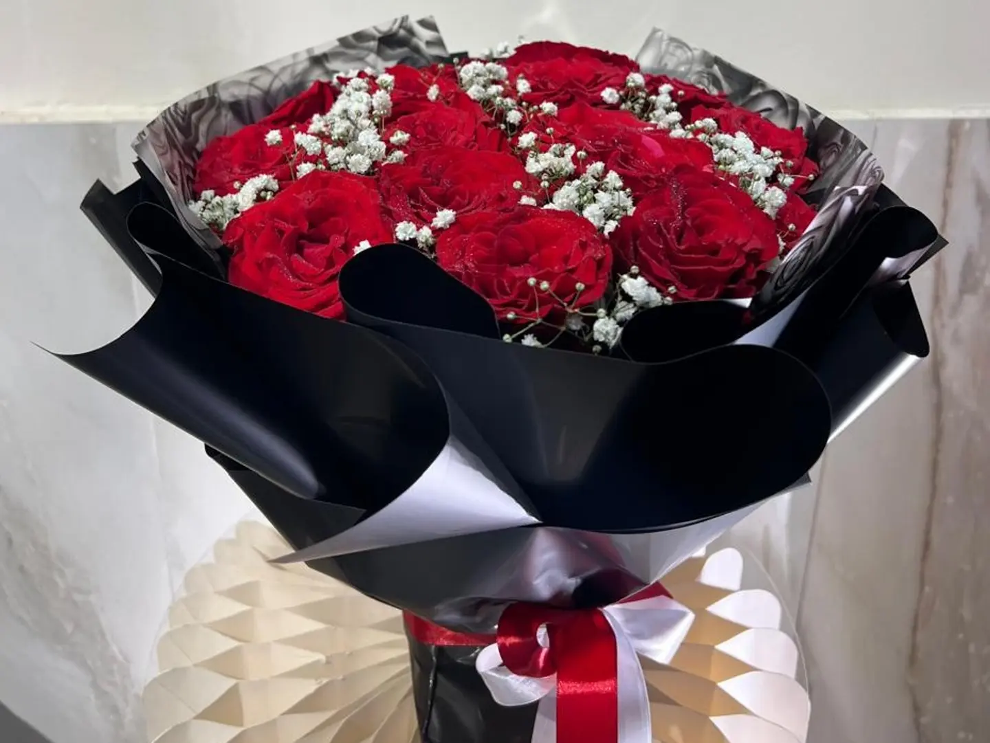 باقة انجلينا احمر
