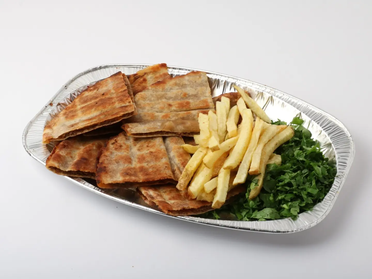 صحن عرايس لحم بالجبن